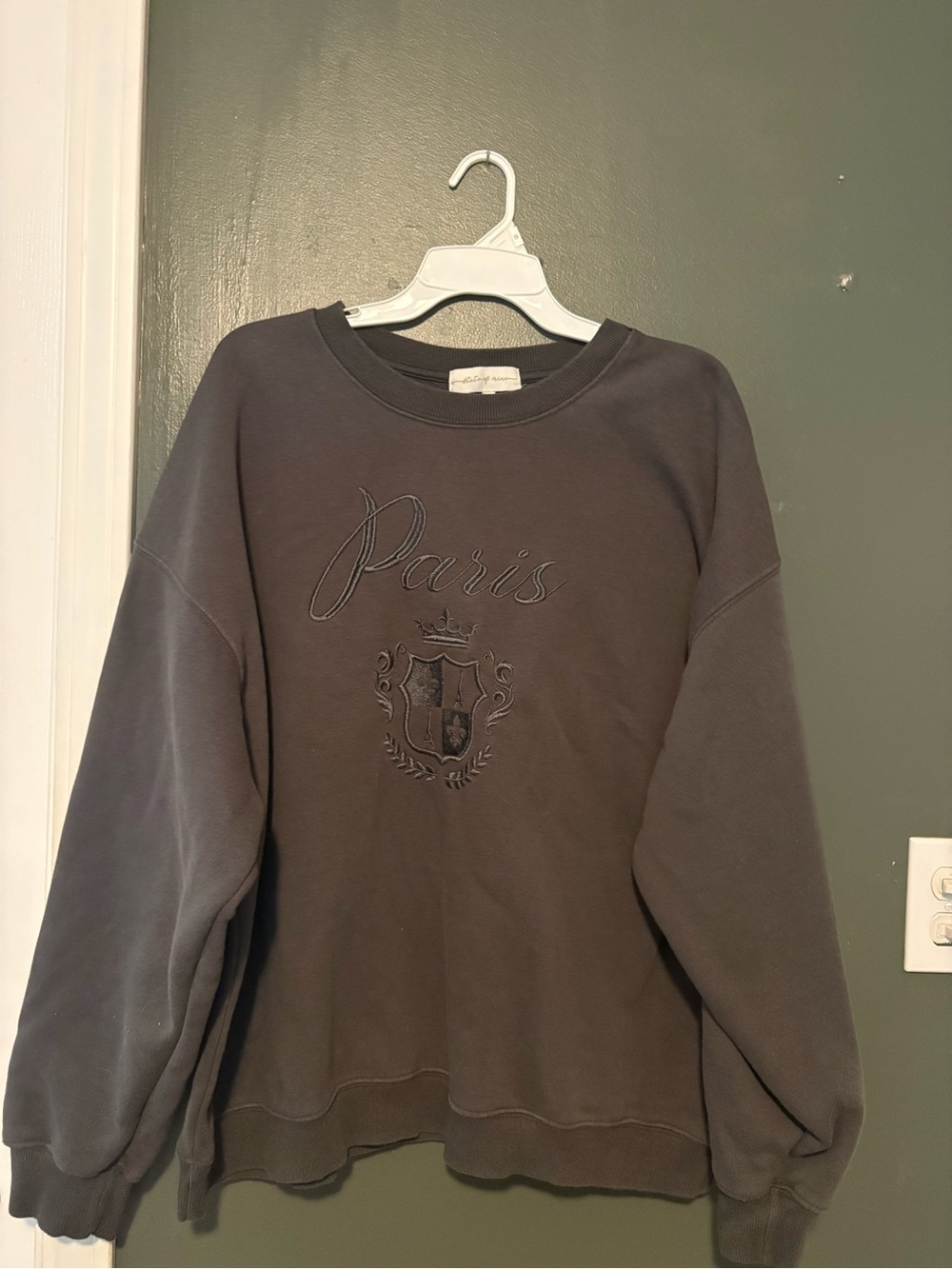State of Mind Sweatshirt - Charcoal/Black